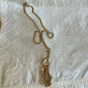 J. Crew tassel necklace